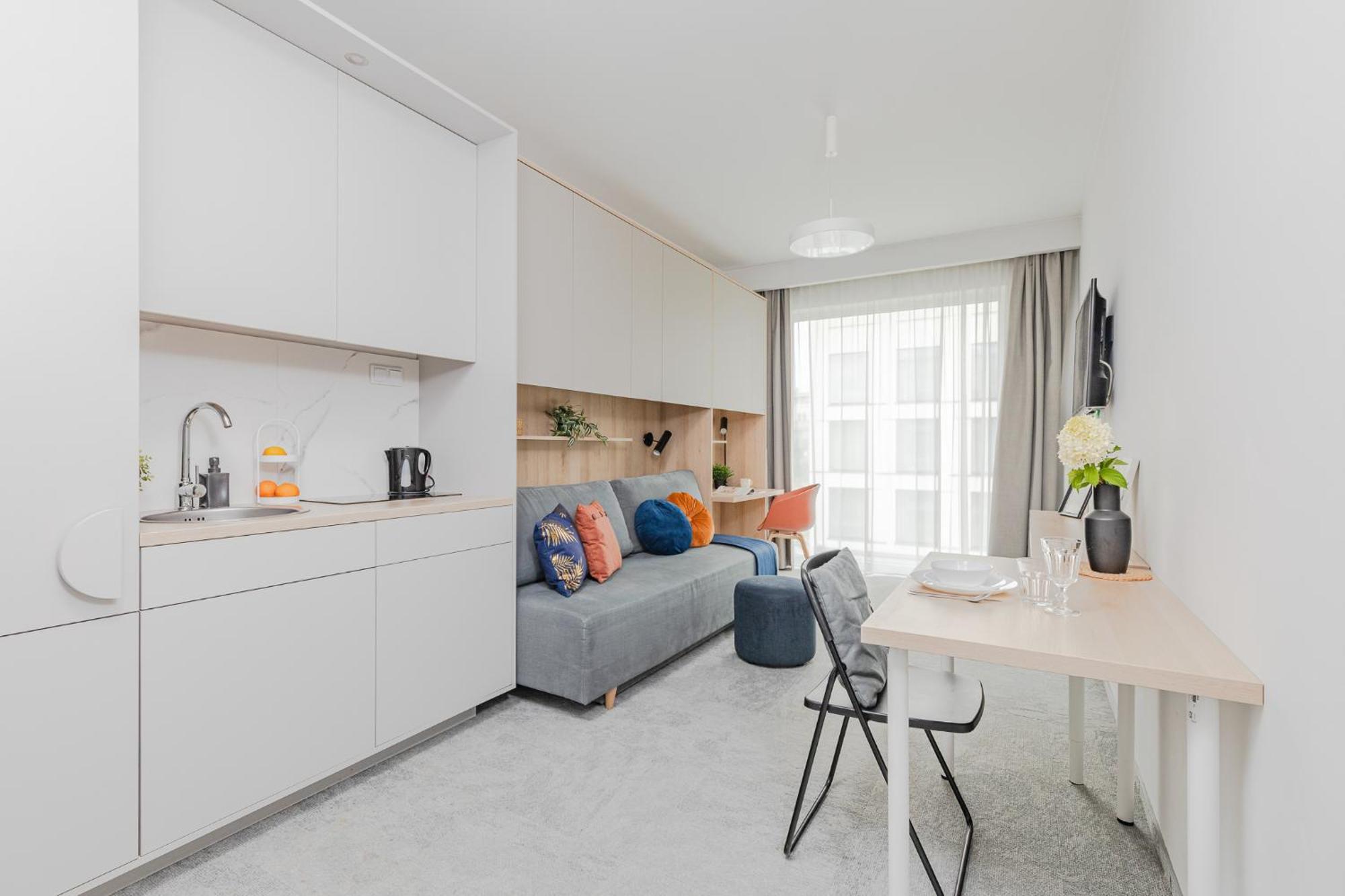 Superapart Wilanow Ministudio, Medicover, Swiatynia Opatrznosci 华沙 外观 照片